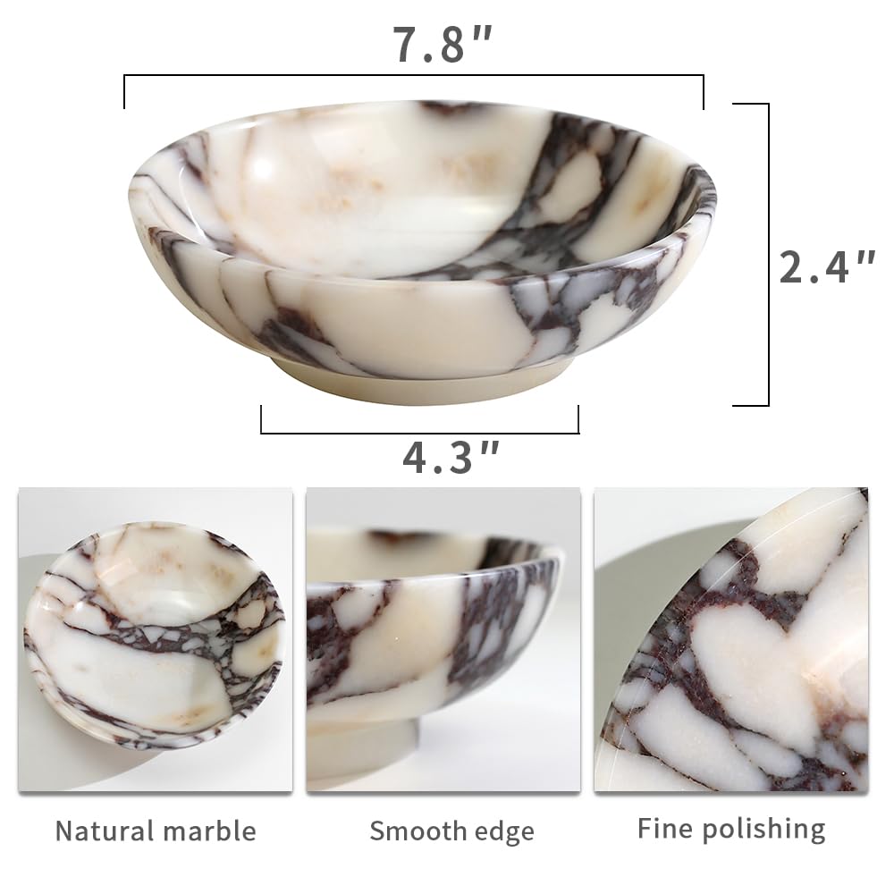 FutureStone marble bowl on coffee table provides chic catchall.