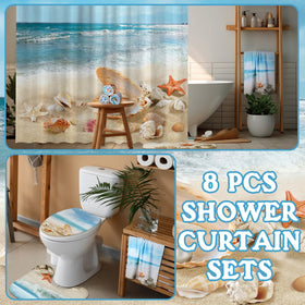 FuWeave set includes 12 hooks for easy curtain hanging