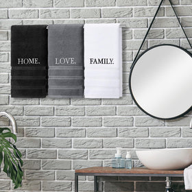 FuWeave color trio in black gray white suits various spaces