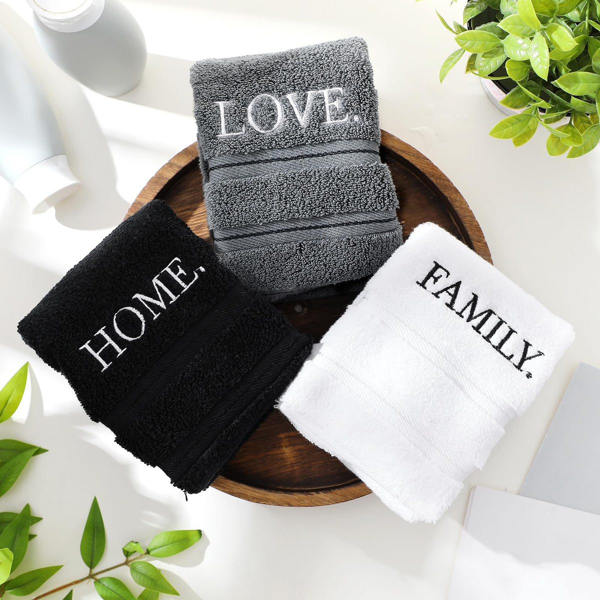 FuWeave multipurpose towels for facial cleansing and gym use