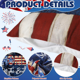 FuWeave vintage eagle and flag motifs elevate bedroom decor