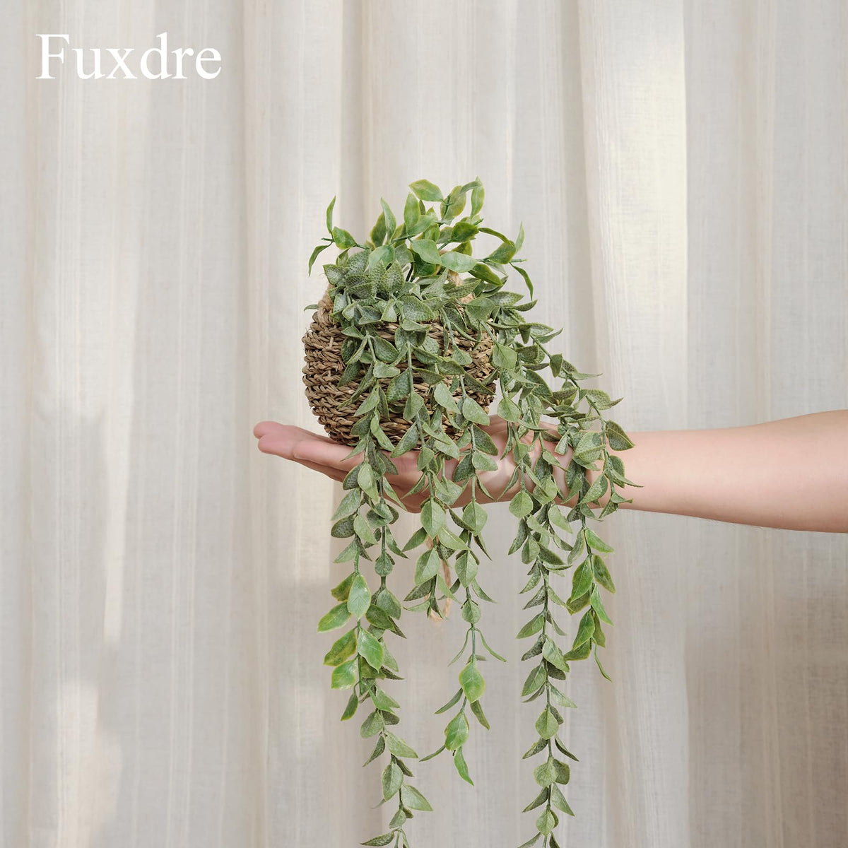Fuxdre bathroom shelf decor with plant display adds a fresh look with zero maintenance