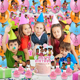 Fuyhiuous Gracies Corner balloons; colorful accents to elevate the festive vibe.