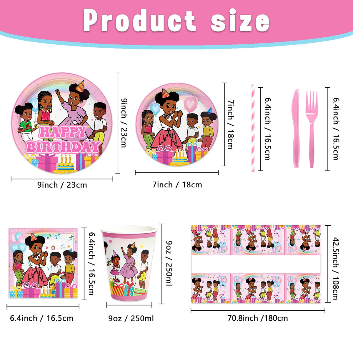 Fuyhiuous Gracies dessert plates 7-inch for snacks and desserts.