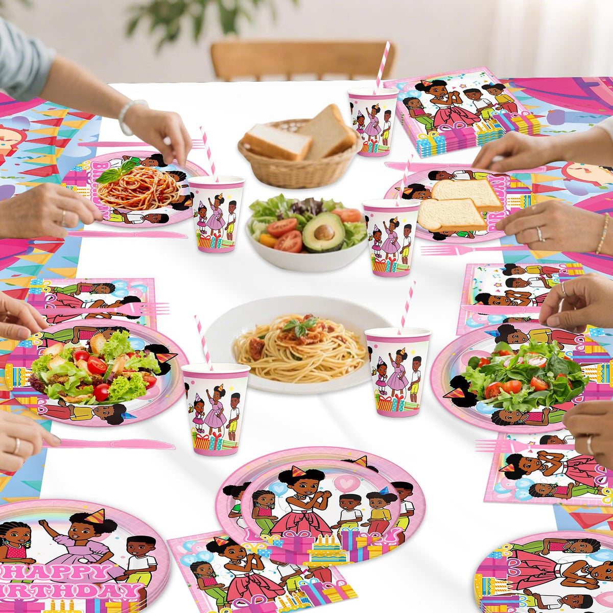 Fuyhiuous Gracies utensils provide safe, lightweight dining for kids.