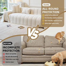 Fuyulacom couch cover shields furniture from pet scratches