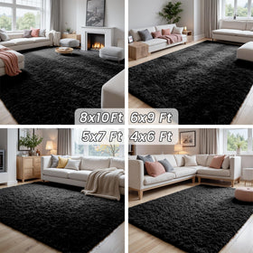 Rug arrives vacuum packed with eco friendly packaging from Fuzziness