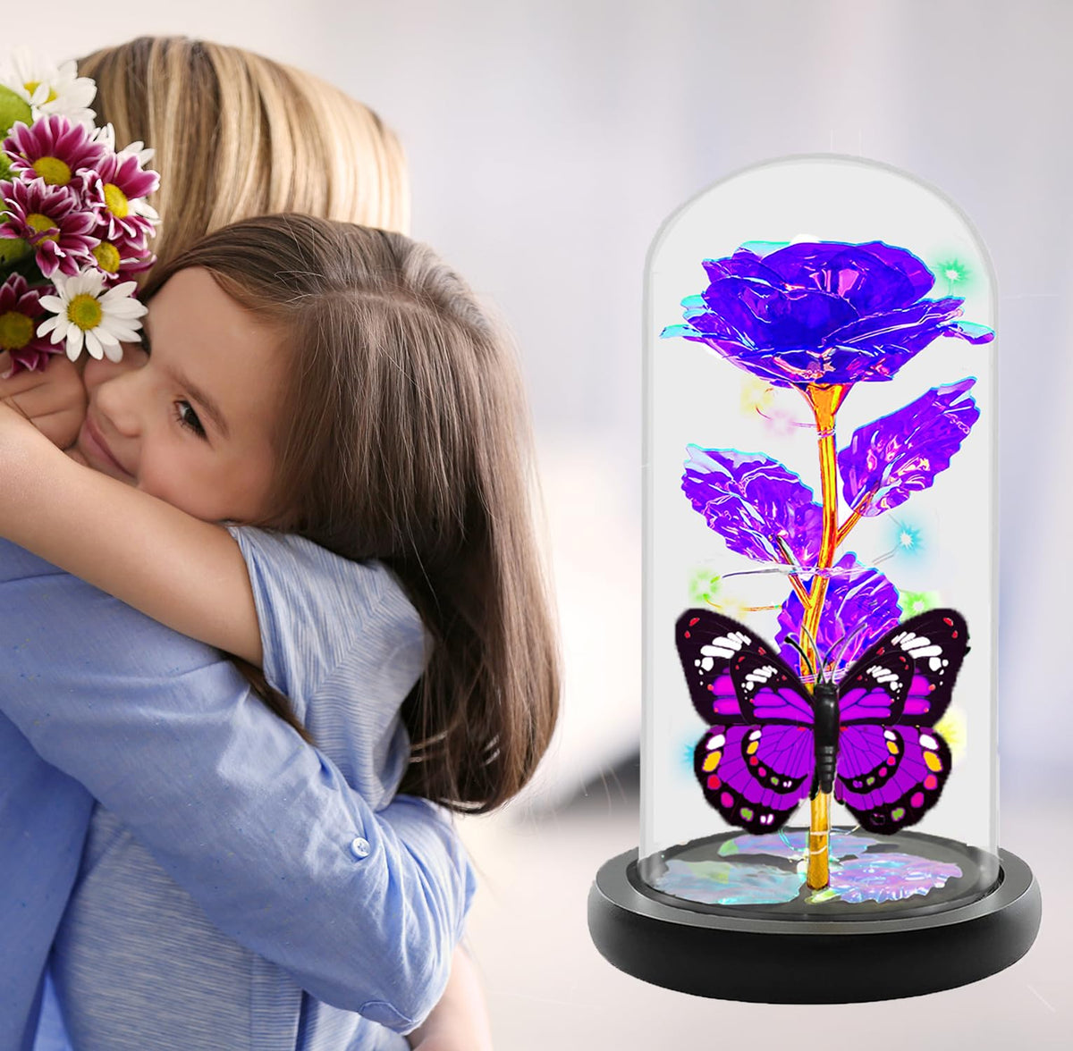 Fvawe rose dome gift, suitable for birthdays and special occasions