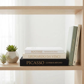 Fveuc Linen Faux Book Box Set soft linen texture inviting touch