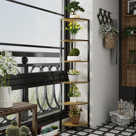 FviMzailon six tiers organize books, plants, photos, and more