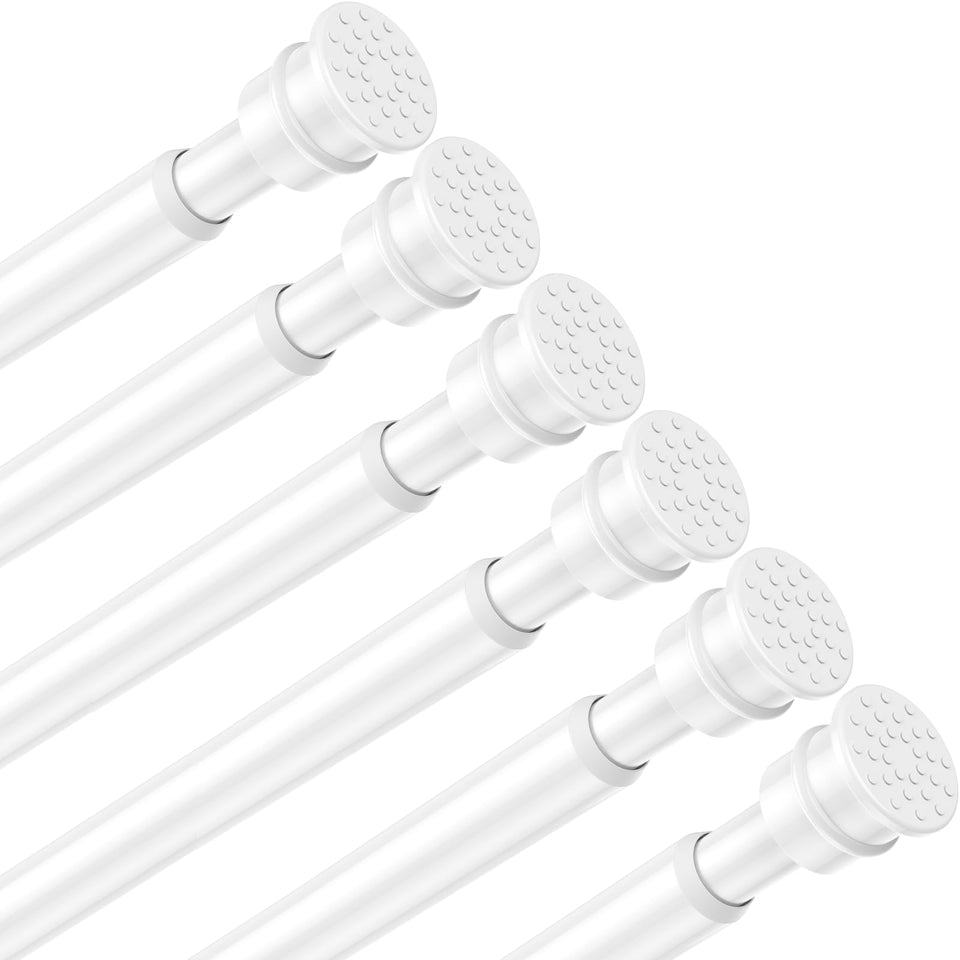 Fvonzn tension rod 26-48 inch adjustable for flexible window coverage.