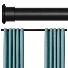 FVONZN tension rod extended to 124 inches with no-drill install