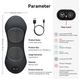 FWW warm compress and massage modes deliver soothing relief after activity.
