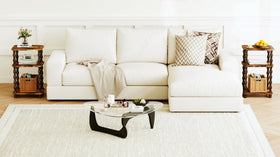 Fxacyem Retro End Table simple assembly instructions and quick setup.