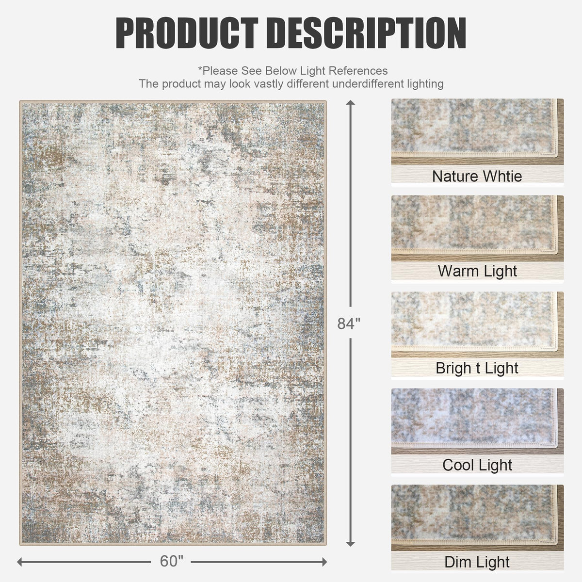 FXRHLP nursery rug offers gentle texture for little feet