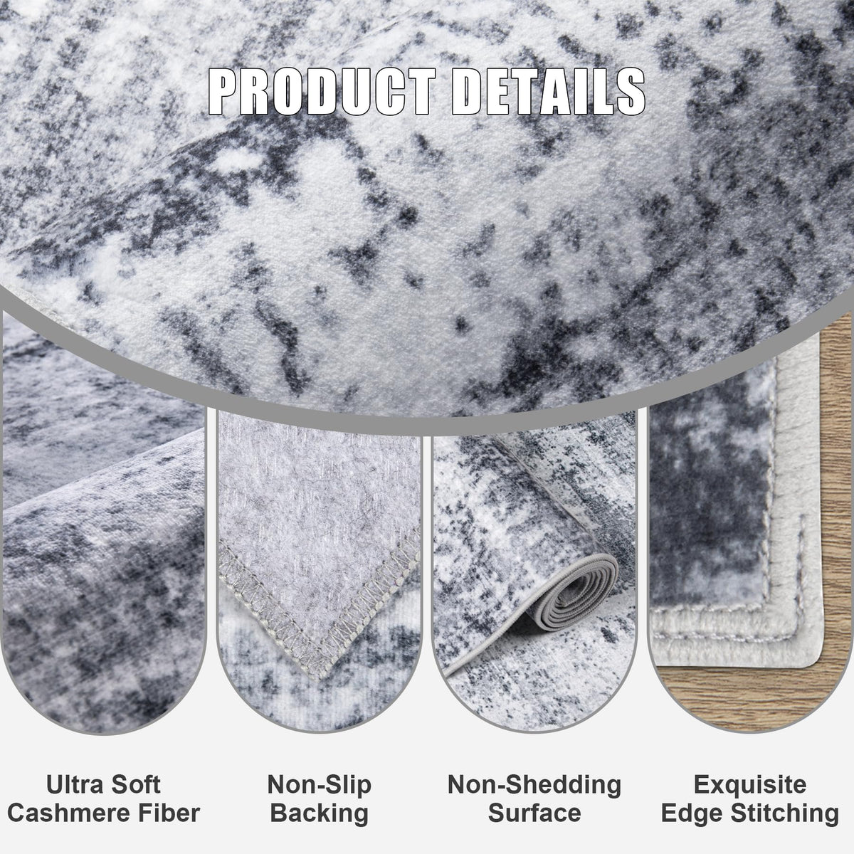 FXRHLP bedroom rug adds gentle warmth on cold floors