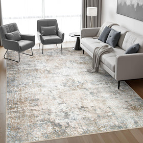 FXRHLP living room rug soft pile adds cozy comfort underfoot.