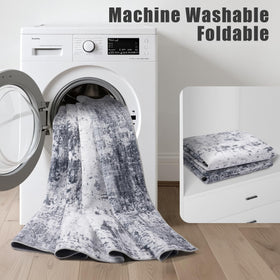 FXRHLP machine-washable rug saves time on maintenance.