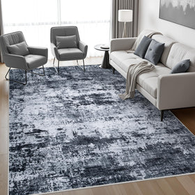 FXRHLP washable rug close-up shows soft pile for cozy feet and easy cleaning