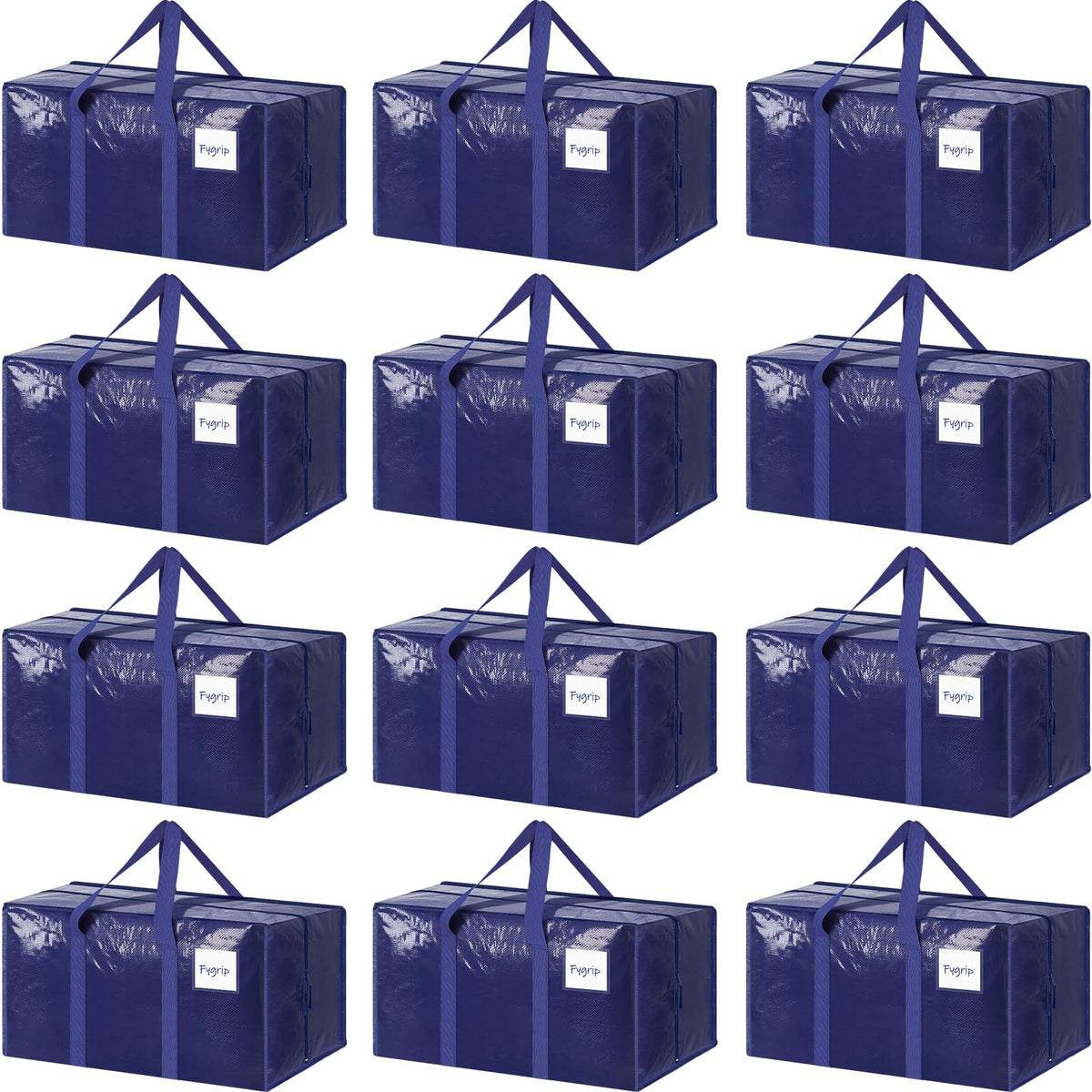 FYGRIP extra-heavy-duty moving bag with zipper, ideal for moving heavy loads.