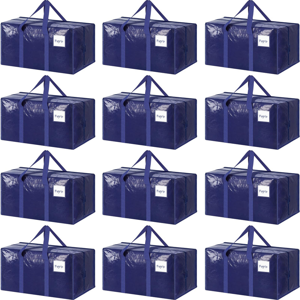 FYGRIP extra-heavy-duty moving bag with zipper, ideal for moving heavy loads.
