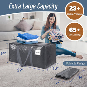 FYGRIP bag dimensions 29L x 14W x 13H for large capacity storage.