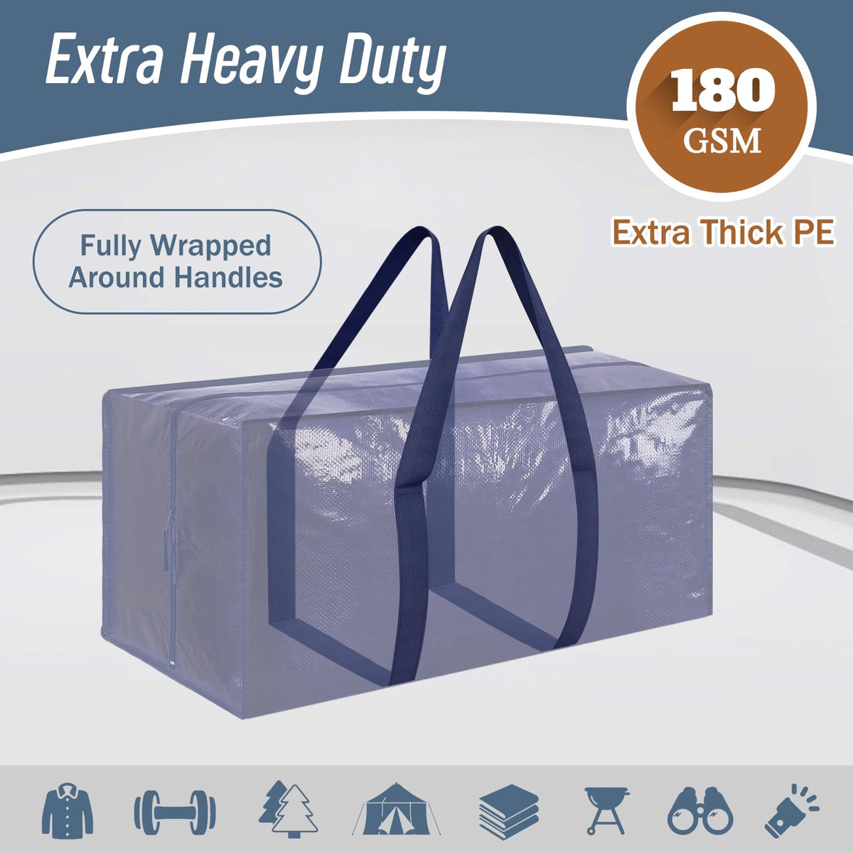 FYGRIP large 23-gallon bag for dorm packing and storage.