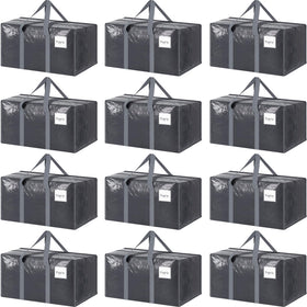 FYGRIP extra-heavy-duty bag with secure zipper closure for moving.