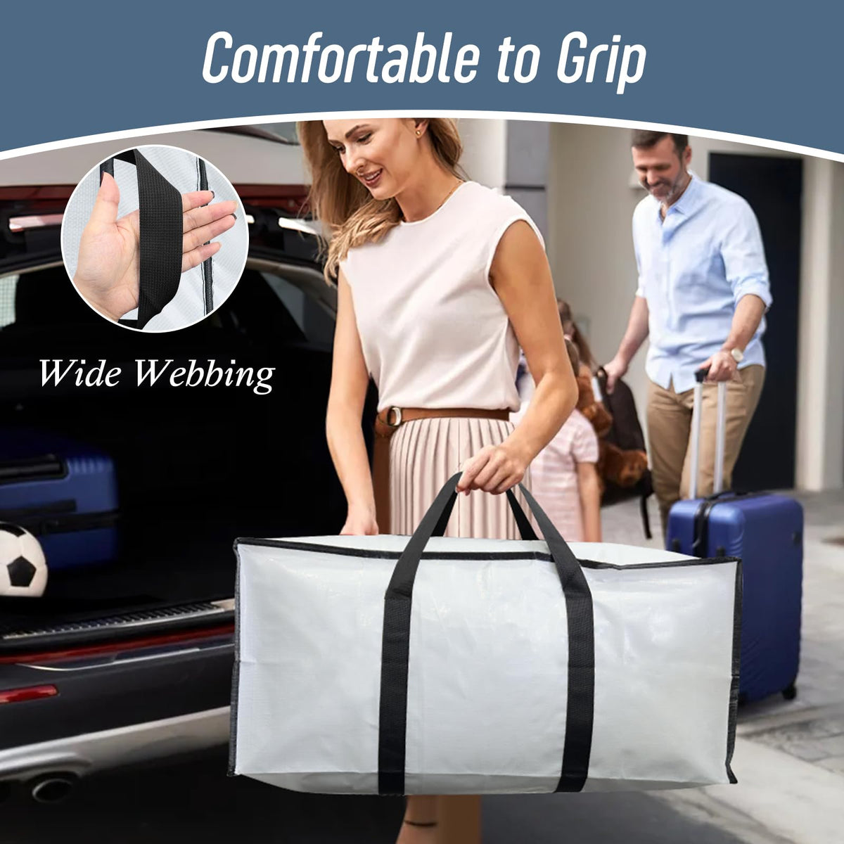 FYGRIP oversized bags in use during a move