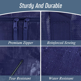 FYGRIP wide-open zipper allows easy packing of bulky items.