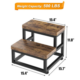 FYGUES heavy duty steel tubing construction supports up to 500 lbs.