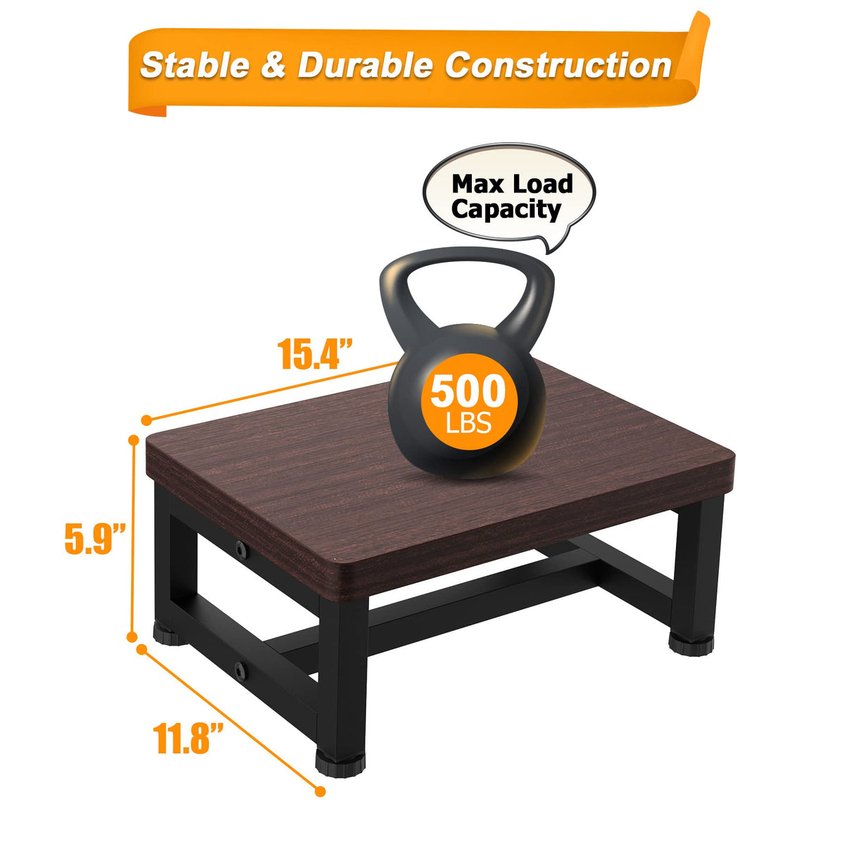 FYGUES step stool offers multi-functional indoor and outdoor use for kitchen and bed access.