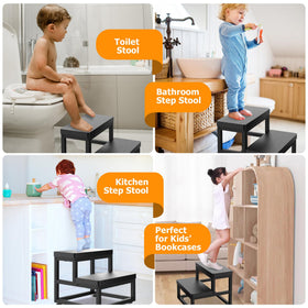 FYGUES waterproof wood and rust-resistant steel withstands outdoor use.