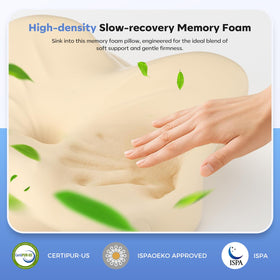 Fyova odorless memory foam with certifications for safer sleep.