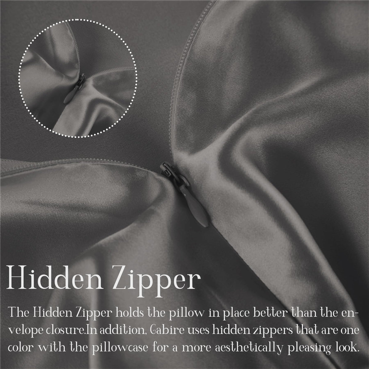 Gabire care label and machine-washable fabric for easy maintenance.