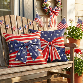 GAGEC 18x18 inch two-pack decor pillow covers for quick seasonal updates.