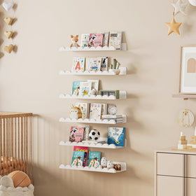 Gailia scalloped edges safety design adds charm while protecting little hands.