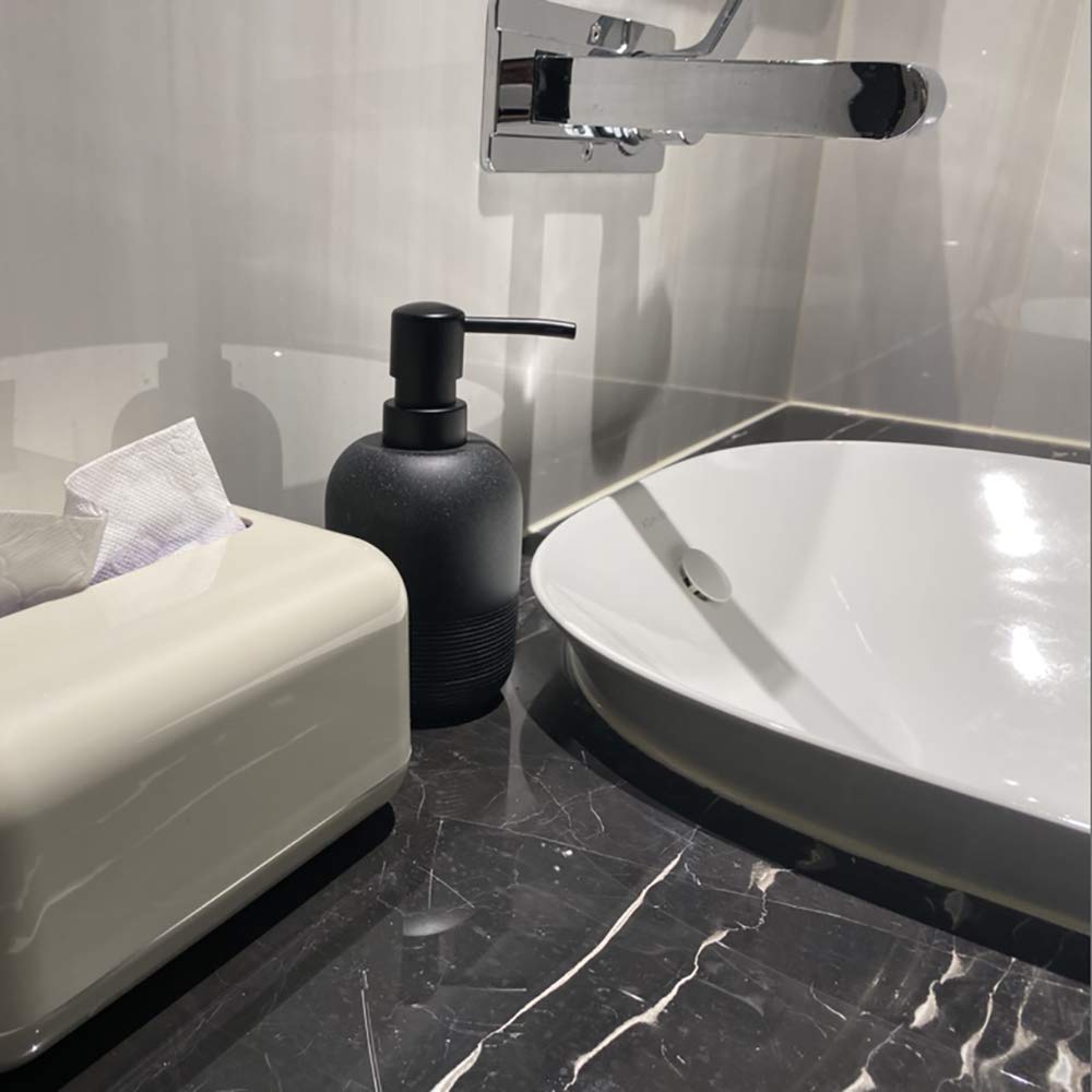 GalDal hand soap dispenser ready to hold thicker liquids like lotion or sanitizer