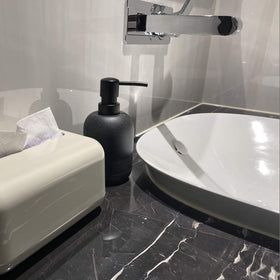 GalDal hand soap dispenser ready to hold thicker liquids like lotion or sanitizer