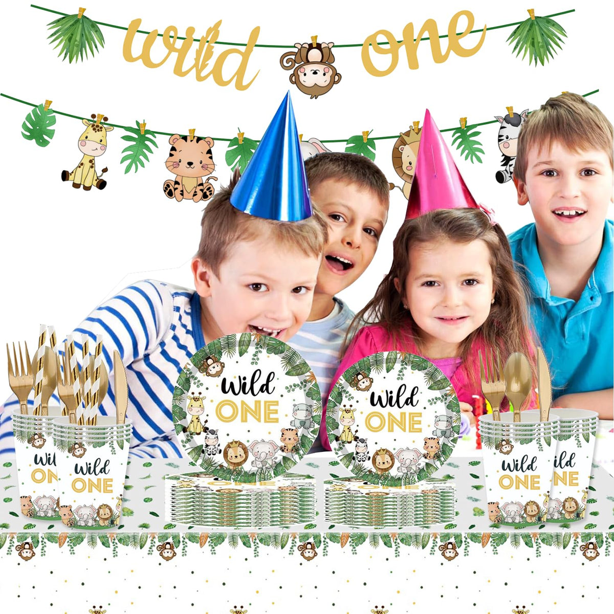 GalaHub Wild One napkins are skin-friendly and absorbent