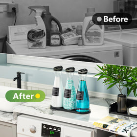 galasily 54oz dispensing containers reduce refills and clutter.