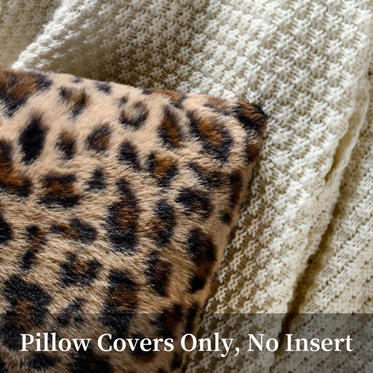 GALMAXS7 two-piece faux fur pillow cover set ready for home refresh