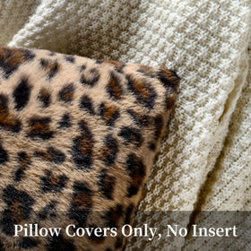 GALMAXS7 two-piece faux fur pillow cover set ready for home refresh