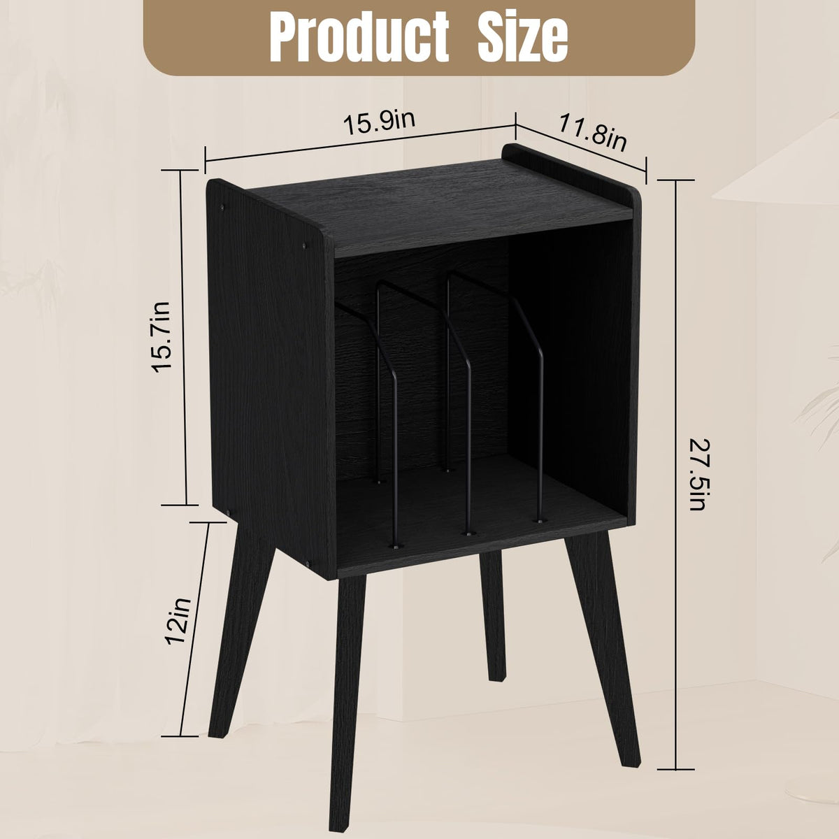 Gannyfer removable dividers allowing flexible shelf layout