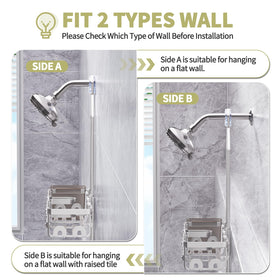 GAOKASE supports up to 40-50 pounds of bathroom products.