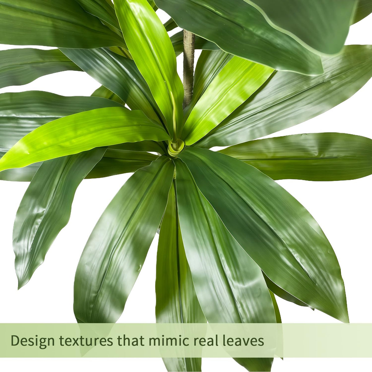 Gaoqisi 48in Dracaena adjustable branches allow shaping to fit any room.