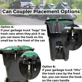 Garbage Commander durable design backed by a one-year warranty