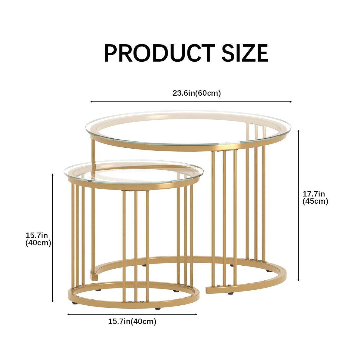 Garden 4 you round glass tabletop close up, tempered glass clarity