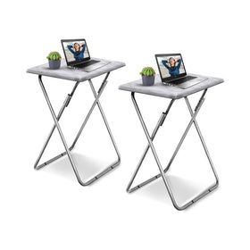 Garden 4 You TV Tray Table folding dinner tray on sofa for easy meals