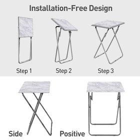 Garden 4 You TV Tray Table waterproof surface easy to wipe clean